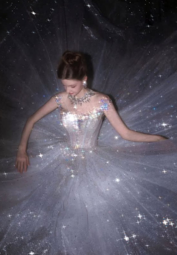 Stunning Shiny Ball Gown Exquisite Beaded White Tulle Long Prom Dress