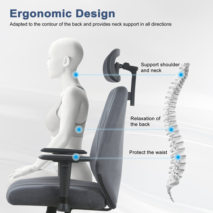 Symino Gaming Office Chair | Rocking, Adjustable Height, Swivel Seat, 150KG Capacity