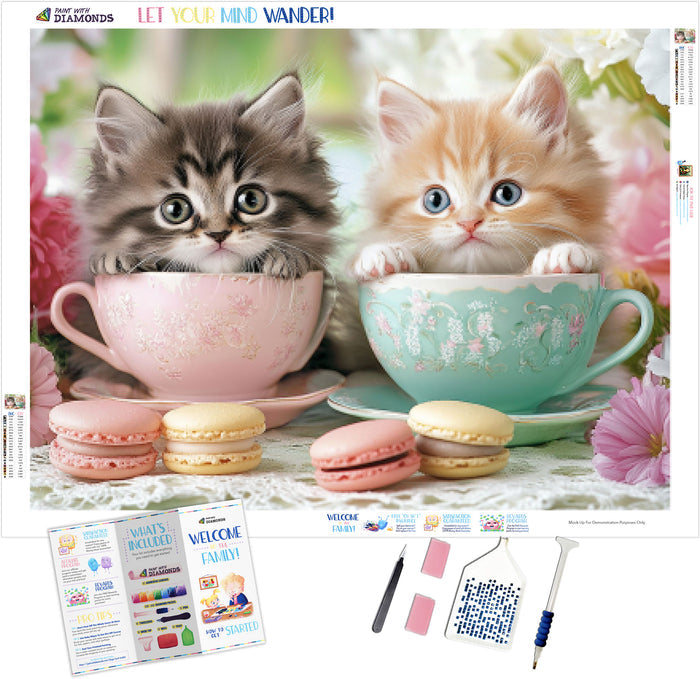 Tea Time Kittens