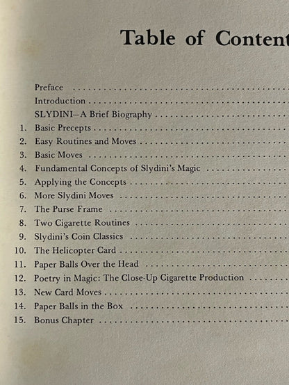 The Best of Slydini...And More - Karl Fulves (2 Volume Set)