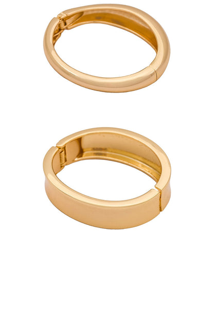 Thick Bangle Set - Gold - SHOPJAUS - JAUS