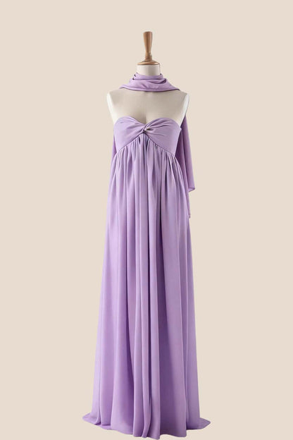 Tiffany BLUE Corset Rutched Slit Long Prom Dress