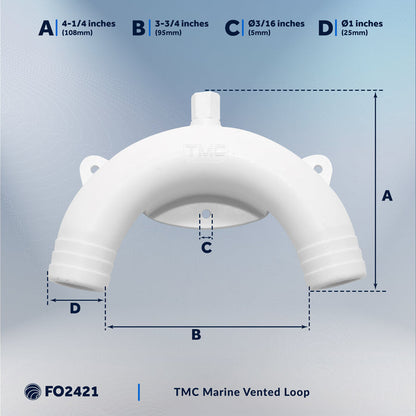 TMC 1" Hose Vented Loop - FO2421 - Five Oceans