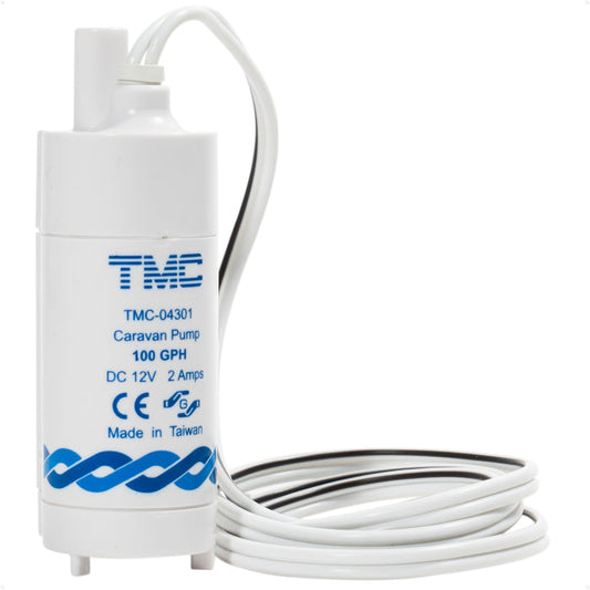 TMC 100 GPH (378 LPH) Submersible Electric Galley Water Pump, 12V
