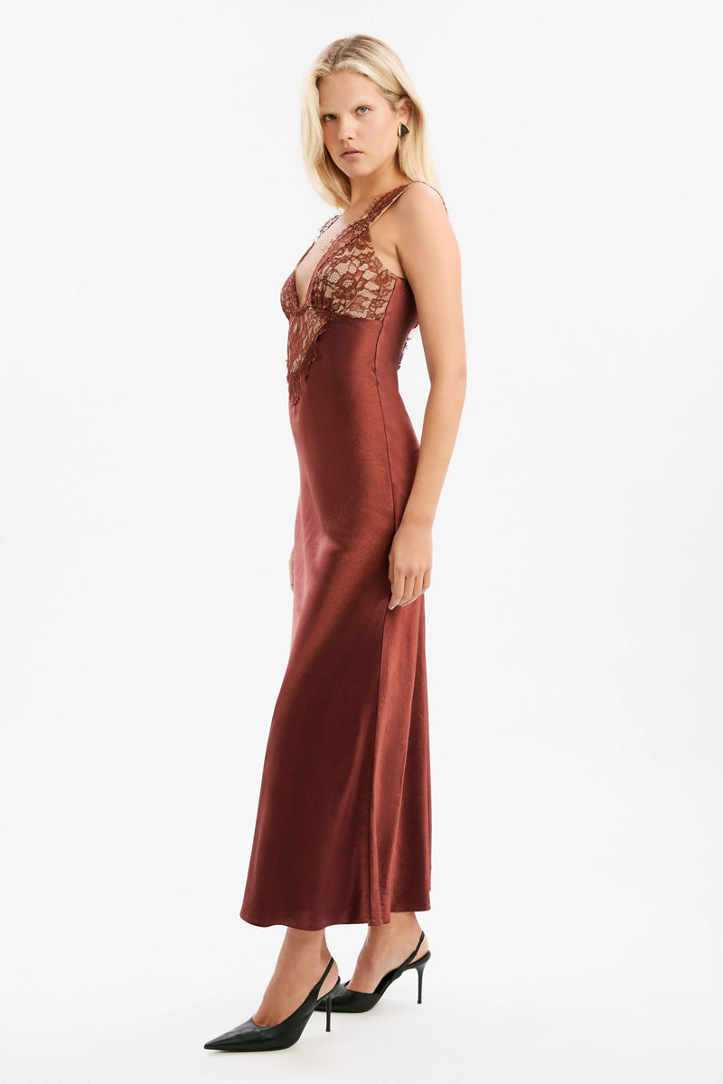 Torie Dress - Brick