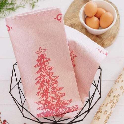 Vietri - Towel - Strofinaccio Red Tree - Findlay Rowe Designs