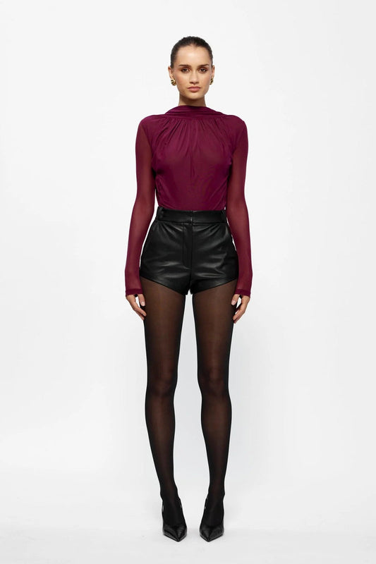 Vihana Bodysuit - Burgundy