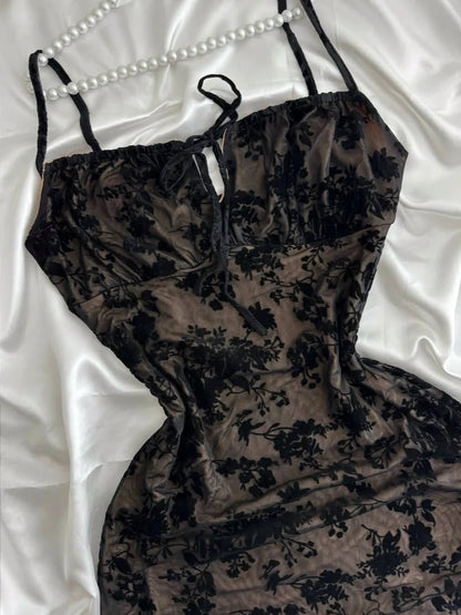 Vintage Purple Black Lace Strap Mini Homecoming Dress
