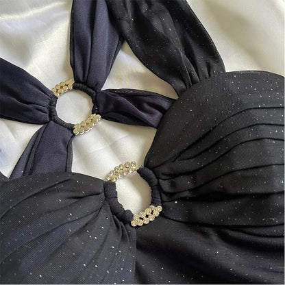 Vintage Shiny Chiffon Purple Evening Prom Dresses Glam Party Birthday Dress,AST2316