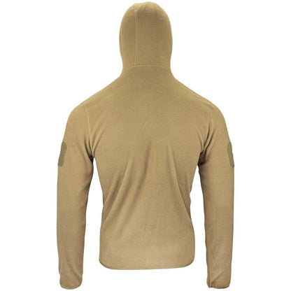 Rear View of Viper Fleece Hoodie Coyote
