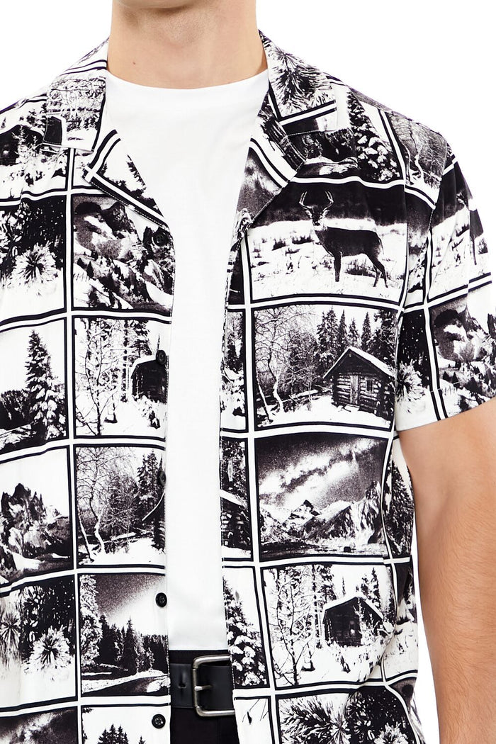 Winter Landscape Graphic Shirt