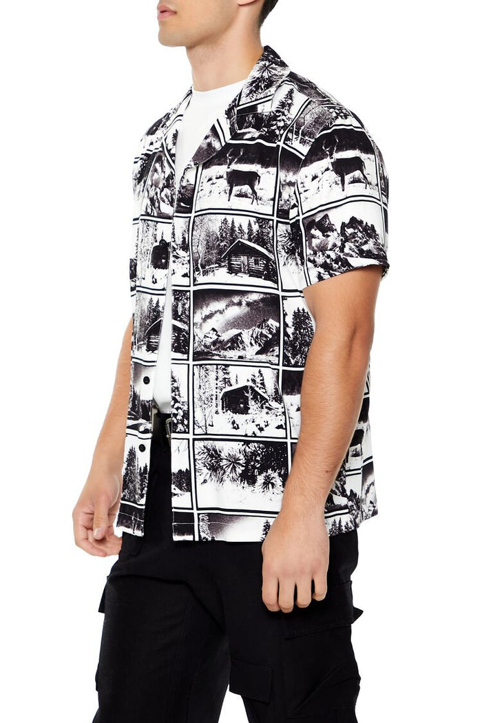 Winter Landscape Graphic Shirt