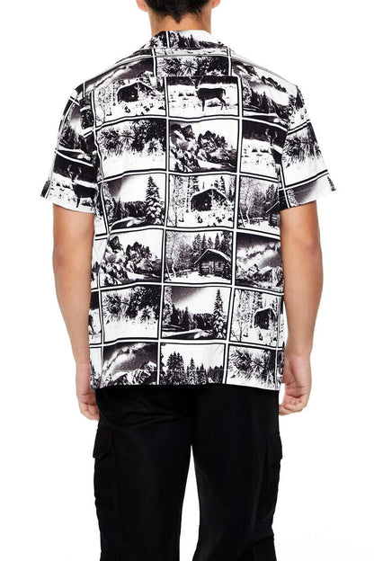 Winter Landscape Graphic Shirt