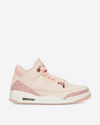 Nike Jordan Wmns Wmns Air Jordan 3 Retro Vday Washed Coral/Gym Red Sneakers Mid HJ0178-600