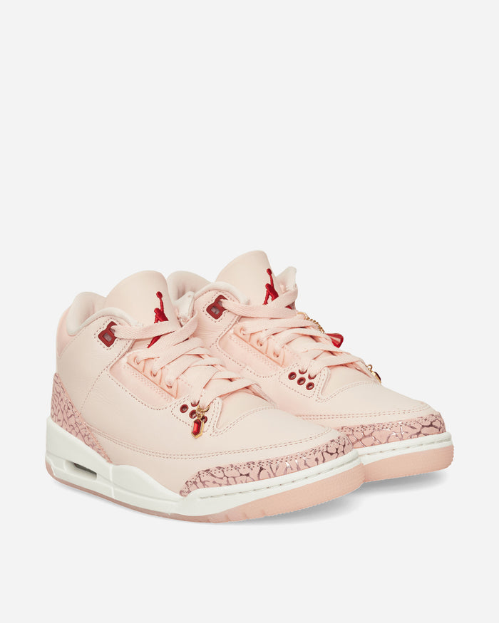 Nike Jordan Wmns Wmns Air Jordan 3 Retro Vday Washed Coral/Gym Red Sneakers Mid HJ0178-600