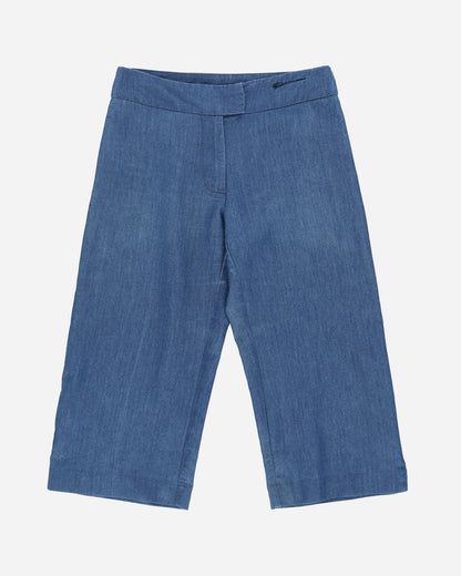 Pezze Vintage Wmns Pepe Jeans Capri Trousers Blue Shorts Short 0772410 1