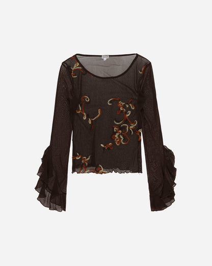 Pezze Vintage Wmns Long Sleeves Mesh Top Multi T-Shirts Longsleeve 0172418 1