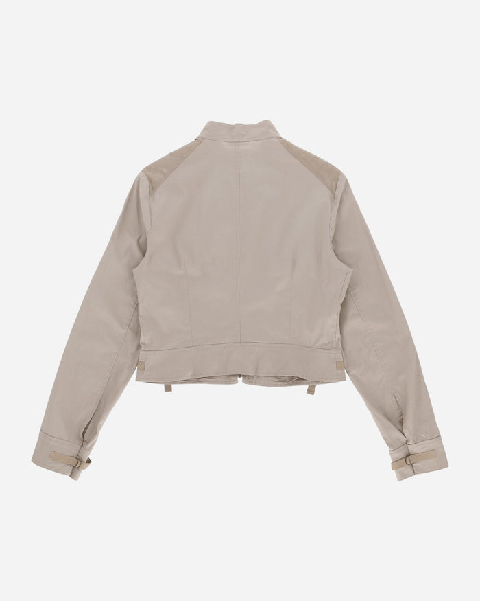 Pezze Vintage Wmns Nemo Jacket With Net Chest Pockets Beige Coats and Jackets Jackets 057245 1