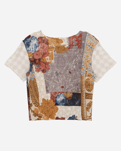Pezze Vintage Wmns Patches And Embroided T Shirt Multi T-Shirts Shortsleeve 0172410 1