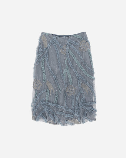 Pezze Vintage Wmns Light Blue Tulle Skirt Blue Skirts Maxi 0772425 1
