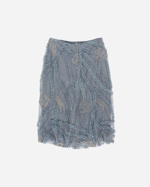 Pezze Vintage Wmns Light Blue Tulle Skirt Blue Skirts Maxi 0772425 1