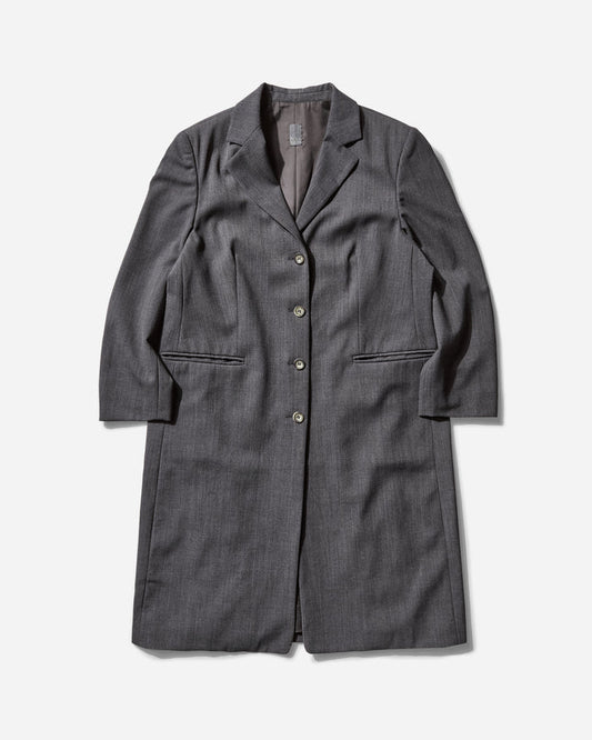 Pezze Vintage Wmns Paola Rossini Wool Single Line Trench Black Coats and Jackets Coats 0572415 1