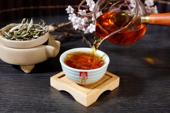 Wooden Handle Kyusu Cha Hai Pitcher with Yunnan Sourcing Logo | Yunnan Sourcing Tea Shop