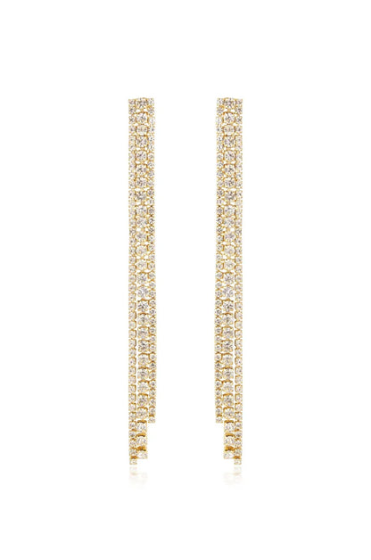 Your Moment Crystal Dangle Earrings